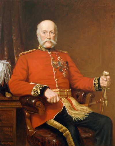 General Joseph Edwin Thackwell CB (1813-1900) 1894 by J. Sydney Willis Hodges