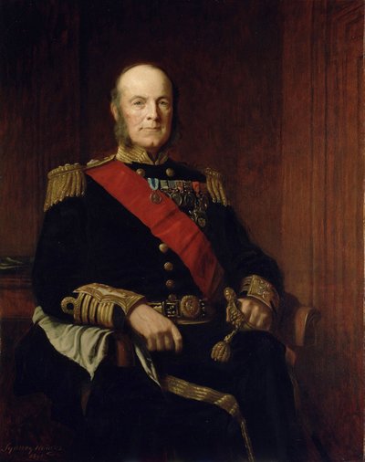 Portrait of Admiral Arthur Hood by J. Sydney Willis Hodges