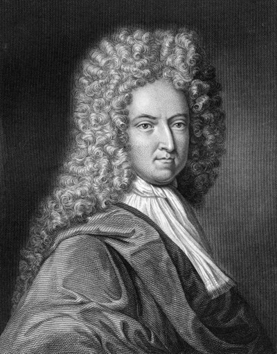 Daniel Defoe, English writer and journalist, 1836 by J. Thomson