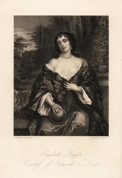 Elizabeth Bagot, or Mary, Countess of Falmouth and Dorset by J. Thomson