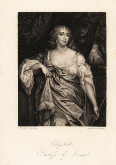 Portrait of Lady Elizabeth Seymour, Duchess of Somerset by J. Thomson