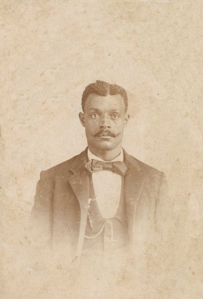 Photograph of a Man in a Suit, Vest and Necktie by J. W. Taylor