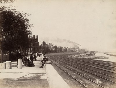 View of 35th Street Looking North, Chicago, c.1888 by J. W. Taylor