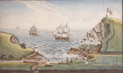 A View of the Bathing Place, called Willdows, taken from Mrs. Down