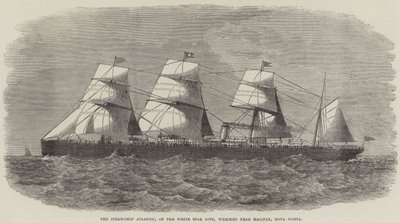 The Steam-Ship Atlantic, of the White Star Line, wrecked near Halifax, Nova Scotia by J. Wells