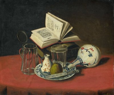 Still Life by J. de (active c.1860) Clercq