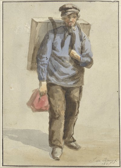 Portrait of Gerrit van Schoorl by J. de Kruyff