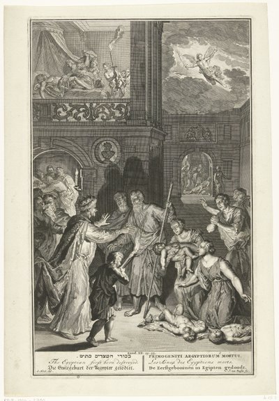 Death of the Firstborn in Egypt by J. van Buysen