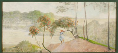 Landscape with Rowan, Left Part of the Triptych 