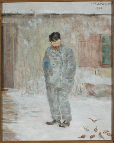 Portrait of Adolf Dygasiński by Jacek Malczewski