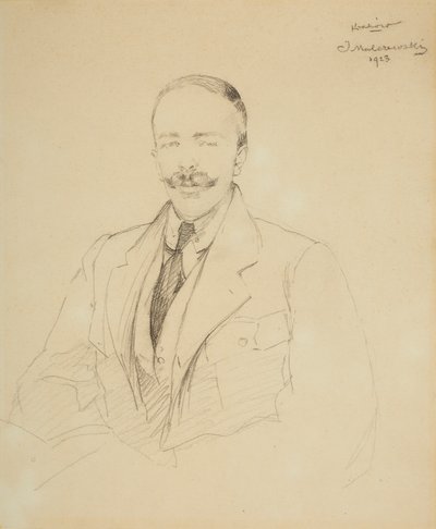 Portrait of Feliks Konopka (1888-1982) by Jacek Malczewski