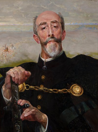 Portrait of Mr. Antoni Wodzicki by Jacek Malczewski
