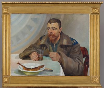 Exile - Right Part of the Triptych by Jacek Malczewski