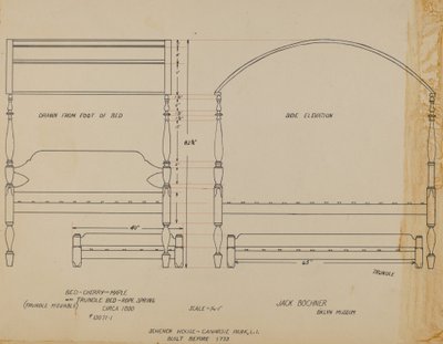 Bed and Trundle Bed by Jack Bochner