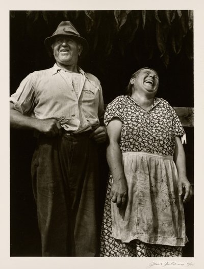 Mr. and Mrs. Andrew Lyman, Polish Tobacco Farmers and FSA Clients, Windsor Locks, Conn. by Jack Delano