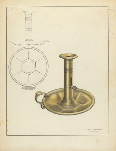 Candlestick by Jack Staloff