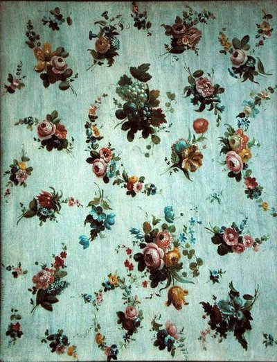 Decoration of Flowers and Grapes by Jacob Ber