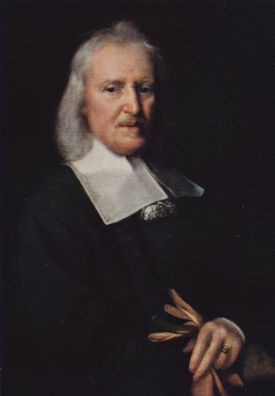 Portrait of Isaak Walton by Jacob (after) Huysmans