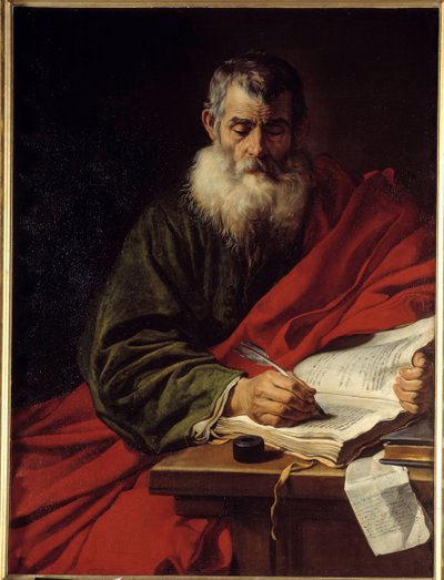 Saint Paul Writing by Jacob Adriensz Backer