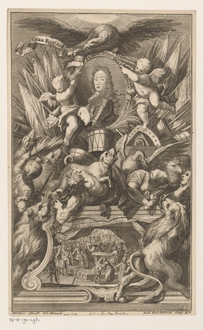 Portrait of Ferdinand of Bavaria by Jacob Andreas Fridrich (I)
