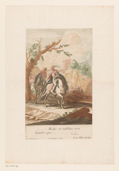 Riders Crossing the Valley by Jacob Andreas Fridrich (I)