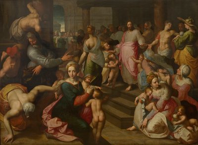 Christ Blessing the Children by Jacob Backer de