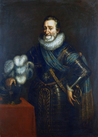 Henry IV, first Bourbon King of France, c1589-1610 by Jacob Bunel