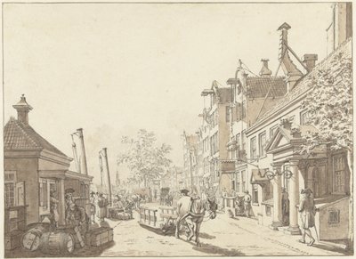 The Rokin, seen towards the Mint by Jacob  Cats