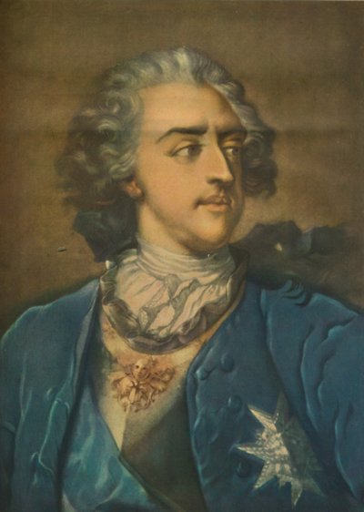 Louis XV, King of France by Jacob Christoph Le Blon