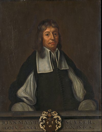 Portrait of Joan Maetsuyker, Governor-General of the Dutch East Indies by Jacob Coeman (copy after)