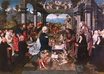 Adoration of the Child by Jacob Cornelisz van Oostsanen