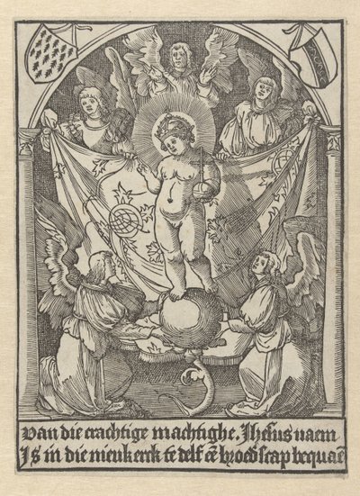 Prayer Card for the Brotherhood of Jesus by Jacob Cornelisz van Oostsanen