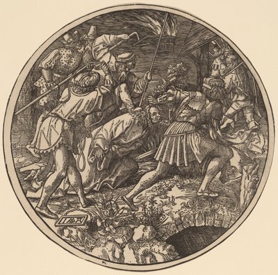 Christ Led Away After His Arrest by Jacob Cornelisz van Oostsanen