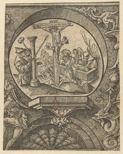 The Crucifixion and Burial of Christ (The Creed) by Jacob Cornelisz van Oostsanen