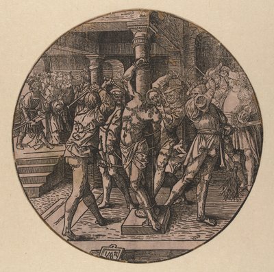 Scourging of Christ by Jacob Cornelisz van Oostsanen
