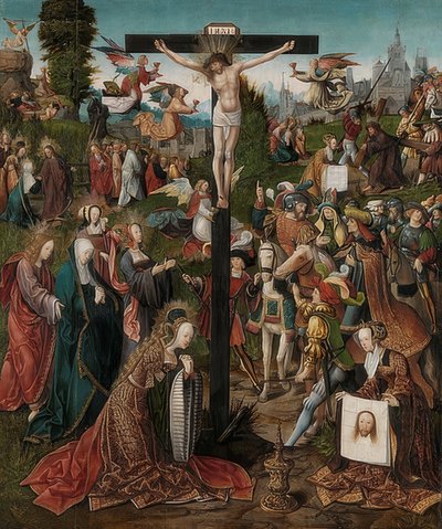 Crucifixion of Christ, c. 1507-10 by Jacob Cornelisz van Oostsanen