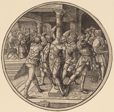 The Flagellation of Christ and Christ Before Pilate by Jacob Cornelisz van Oostsanen