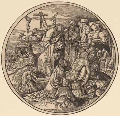 The Lamentation and Entombment by Jacob Cornelisz van Oostsanen