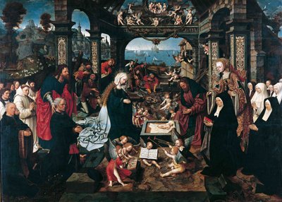The Nativity of Christ by Jacob Cornelisz van Oostsanen