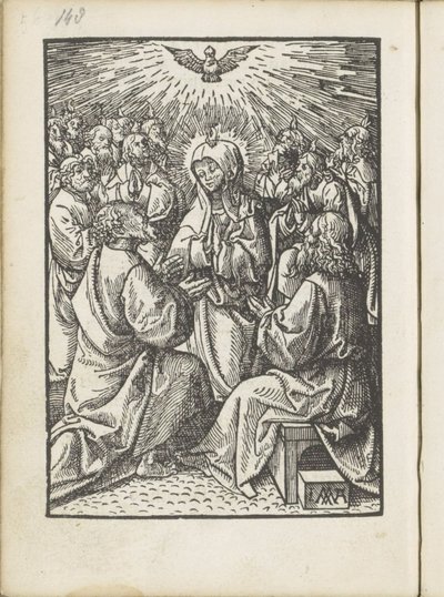 Descent of the Holy Spirit by Jacob Cornelisz van Oostsanen