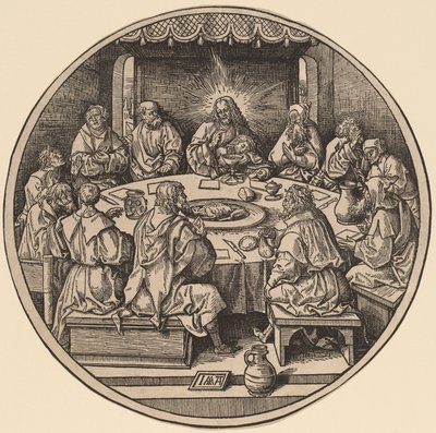 The Last Supper by Jacob Cornelisz van Oostsanen after Albrecht Dürer