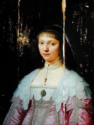 Portrait of a Young Woman by Jacob Fransz van der Merck