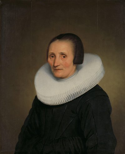 Portrait of Margaretha de Geer (1585-1672) by Jacob Gerritsz Cuyp