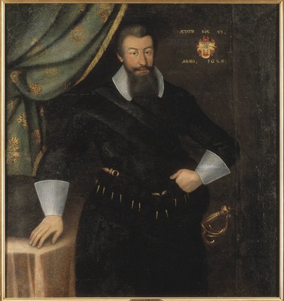 Portrait of Count Axel Oxenstierna (1583-1654) by Jacob Heinrich Elbfas