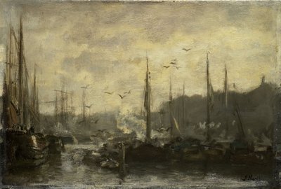 Harbor View by Jacob Henricus or Hendricus Maris