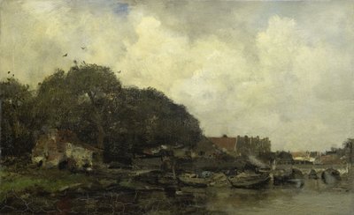 Harbor View by Jacob Henricus or Hendricus Maris