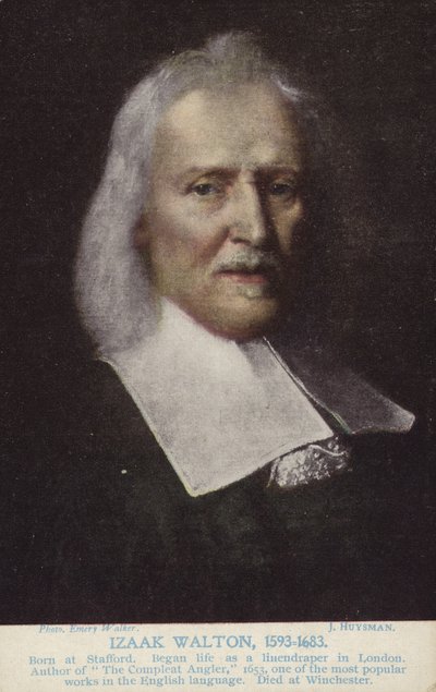 Izaak Walton, English writer by Jacob Huysmans