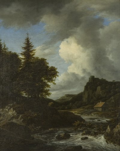 River in Spate by Jacob van Ruisdael