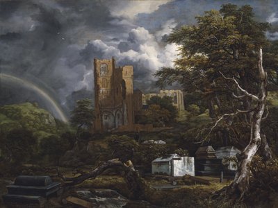 The Jewish Cemetery by Jacob van Ruisdael