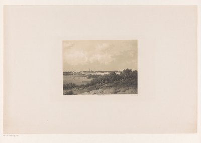Landscape with Village on the Horizon by Jacob Jan van der Maaten